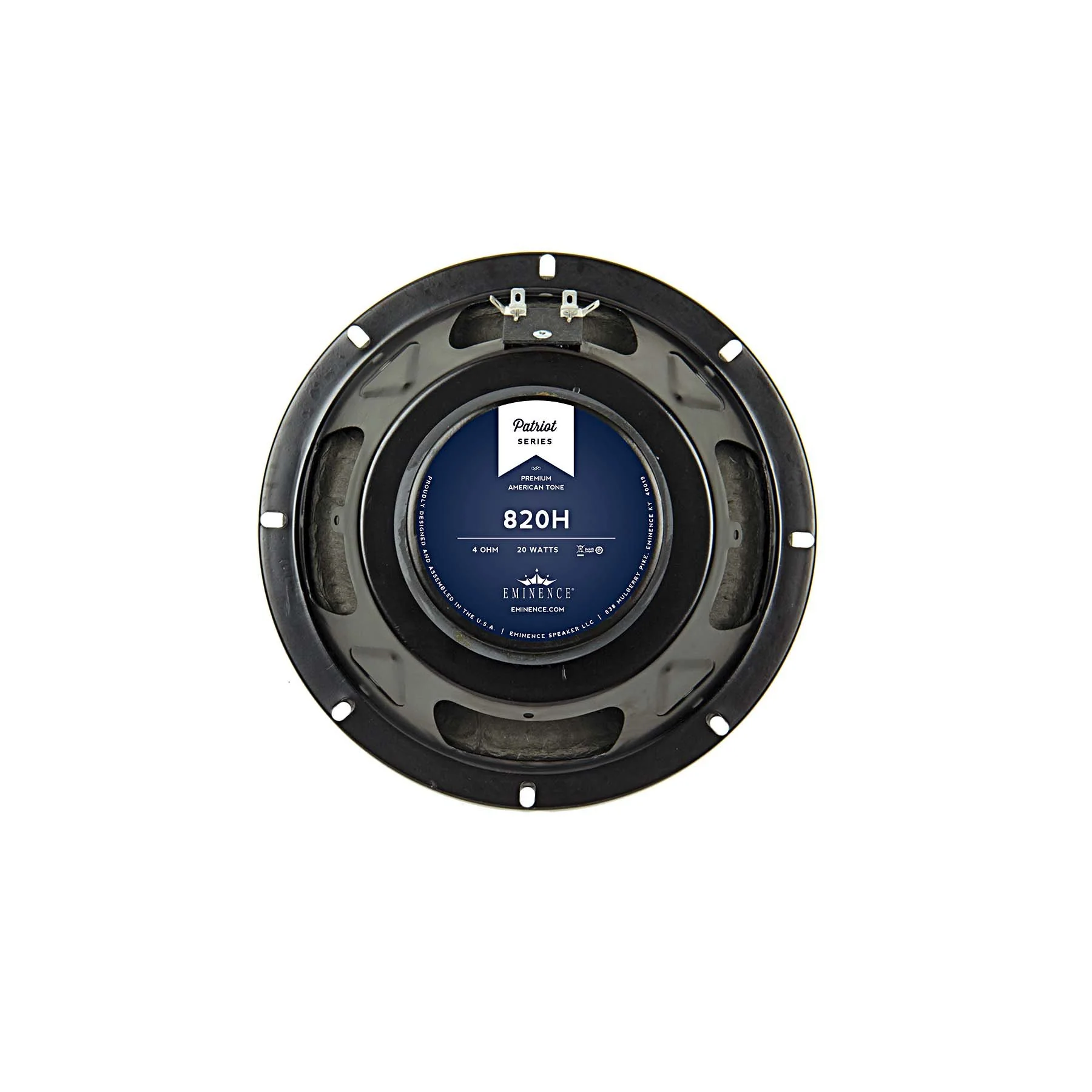 820H 8" Lead / Rhythm Guitar Speaker - Hemp