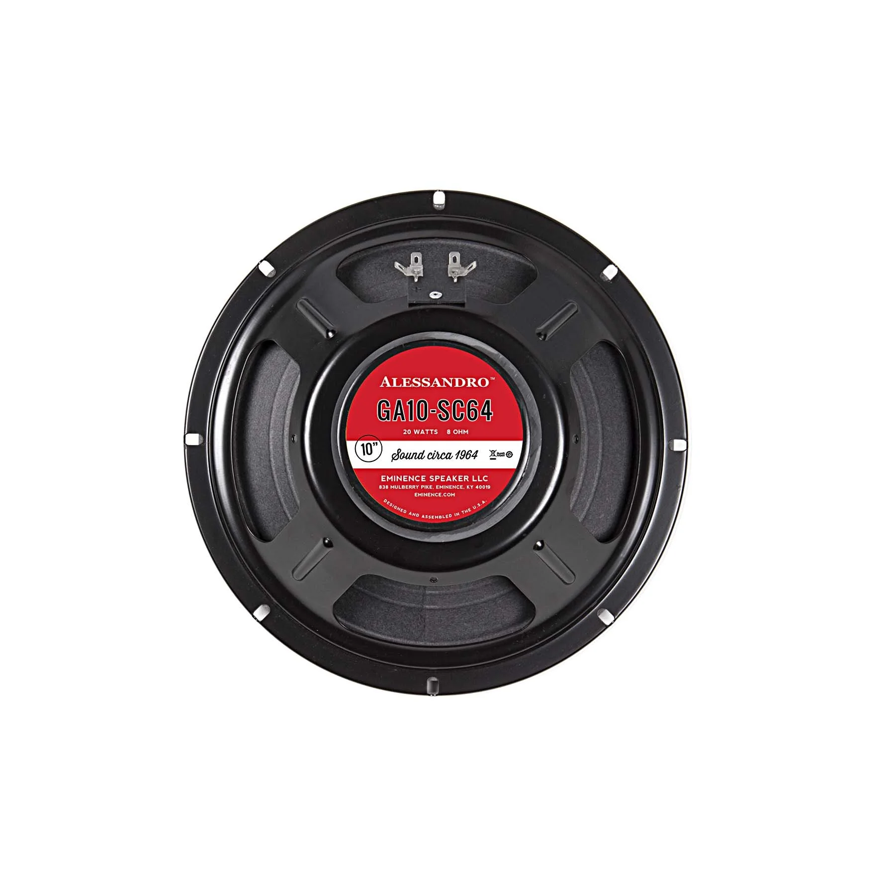 GA10-SC64 10" Signature Guitar Speaker - 8-Ohm